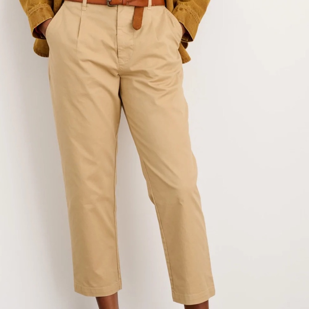 Alex Mill Boy pleated pant in chino, size 2